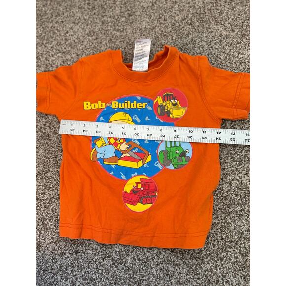 Vintage PBS Bob the Builder T-Shirt Toddler Kids Children Orange Size 2t - Picture 6 of 7